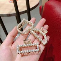 Set 3 kẹp tóc hàn quốc đính hạt siêu hot