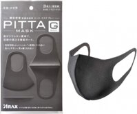 Set 3 khẩu trang Pitta Mask Nhật Bản màu xám đen ( Gray)