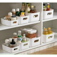 Set 3 khay nhựa đựng đồ dùng tiện dụng đa năng 3 size