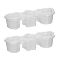 Set 3 khuôn hình gấu, sao, trái tim làm cơm bento - Nội địa Nhật Bản - 2 set