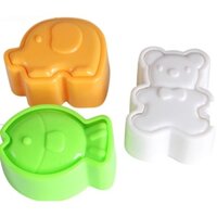 SET 3 Khuôn Tạo Hình Cơm , Trứng ,Làm Bánh Cho Bé Ăn Dặm Ngon Miệng (HÀNG NHẬT)