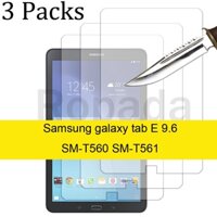 Set 3 Kính Cường Lực Bảo Vệ Màn Hình Máy Tính Bảng samsung galaxy tab e 9.6 sm-t560 sm-t561