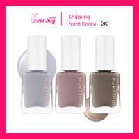 Set 3 lọ sơn móng tay màu đẹp cao cấp Merythod Real Edge 7ml