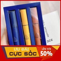 [Sét 3 Màu] Son 3CE Xanh Speak Up 3 Màu 3CE Hot Vỏ Xanh - Đỏ - Cam  ྇ 💄