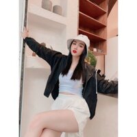 Sét 3 món Áo thun2s- khoác dù- quần kate lụa. Có 1 màu. KÈm hình chụp thật 100%. Size dưới 54kg vừa nha