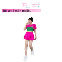 set 3 món JUSTPLAY Đồ tập gym, yoga, aerobic, set đồ tập gym nữ, đồ đi bơi, đi biển nữ