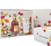 Set 3 món nước hoa Guerlain Aqua Allegoria Forte Florabloom EDP + Bergamot Body Lotion