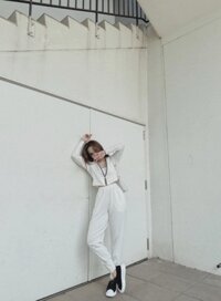 Set 3 món trơn mix quần khoá