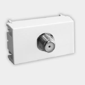 Set 3 Ổ cắm cáp tivi âm tường DQHome ĐQ IW1 TVO W