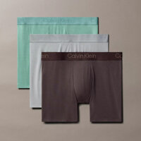 Set 3 quần Calvin Klein Ultra Soft Modal Boxer Brief - Brown/Grey/Mint, Size M