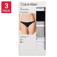 Set 3 quần Calvin Klein Women’s Bikini - Black/Grey/White, Size S