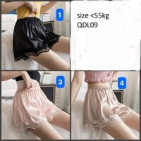 set 3 quần đùi lụa mặc nhà