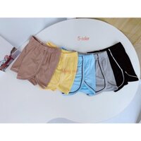 Set 3 quần đùi thun lạnh cho bé ( màu ngẫu nhiên )
