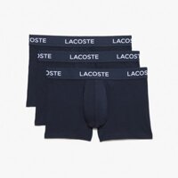 Set 3 quần Lacoste Stretch Cotton Trunk - Navy Blue, Size M