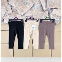 SET 3 QUÂN LEGGING ZIP LÔNG CHO BÉ