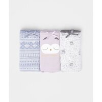 Set 3 quần lót nữ hàng xuất dư, đồ lót nữ cao cấp mẫu con cú