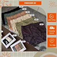 Set 3 quần lót nữ su lụa phối viền ren mềm mại trẻ trung hàng quảng châu loại 1