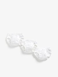 set 3 quần tập bỏ bỉm màu trắng size nhỏ