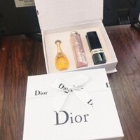 Set 3 Sản Phẩm Dior Nước Hoa Và Thỏi Son 5mll-Mh So 36