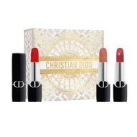 Set 3 son Dior Mini Rouge Lipstick Gift Set