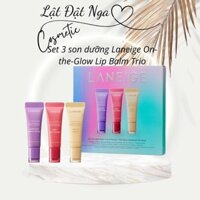 Set 3 son dưỡng Laneige On-the-Glow Lip Balm Trio ( Sản Phẩm Chính Hãng )