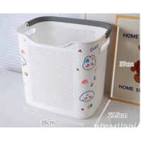 SET 3 SỌT sọt nhựa đựng đồ có quai xách , 3 SIZE