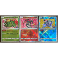 Set 3 Thẻ Pokemon Go Charizard- Venusaur- Blastoise