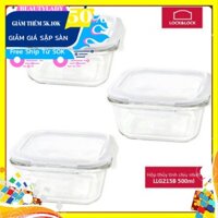 Set 3 thố thủy tinh Lock&Lock LLG214 500ml