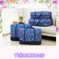 Set 3 túi đựng chăn màn quần áo có quai xách tiện lợi