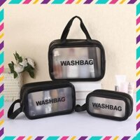 SET 3 TÚI ĐỰNG MỸ PHẨM WASHBAG CAO CẤP chống nước mang đi du lịch, đi tập tiện lợi