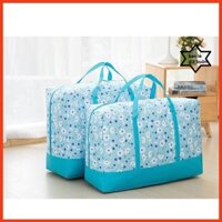 SET 3 TÚI ĐỰNG QUẦN ÁO CHĂN MÀN VẢI HỌA TIẾT[ GIÁ CHUẨN SHOPEE ]shopmebee