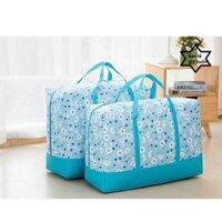 SET 3 TÚI ĐỰNG QUẦN ÁO CHĂN MÀN VẢI HỌA TIẾT