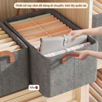 set 3 túi đựng quần áo khung sắt