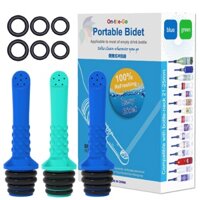 Set 3 Vòi Xịt Vệ Sinh Toilet Cầm Tay Tiện Lợi Cho Đi Du Lịch