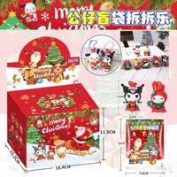 Set 30+2 túi mù Noel móc khóa Giáng sinh (full box)