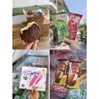 Set 30 Cái Kem Mix Vị Socola Vỏ Giòn/Đậu Xanh/Đậu Đỏ/Việt quất