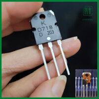[Set 30 Con ] D718 2SD718 transistor hàng chính hãng KEC - D718 lưng đồng chất lượng tốt nhất- hàng mới