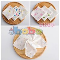 Set 30 Khăn Sữa Xuất Nhật Cao Cấp Họa Tiết Ngẫu Nhiên