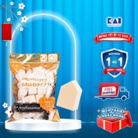 Set 30 Mút Bông Phấn Kai 83037 KQ3064 Dùng Tán Kem Nền Hoặc Dặm Phấn