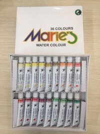 Set 36 Màu Nước Maries Tuýp 12ml