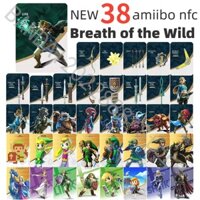 Set 38 Thẻ Game the Legend of Zelda Tears of the Kingdom Switch Amiibo NFC Linkage