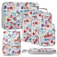 Set 4 / 6 Túi Đựng Đồ Du Lịch Tiện Lợi