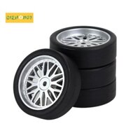 Set 4 Bánh Xe 32mm Thay Thế Chuyên Dụng Cho ldrc ae86 1 / 18 rc