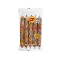 Set 4 bịch gồm 20 cây Xúc xích bò tiệt trùng Gold C.P gói 200g