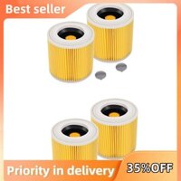 Set 4 Bộ Lọc Thay Thế Cho Máy Hút Bụi KaRcher WD3 Premium WD2 WD3 WD3P WD3 MV2 MV3