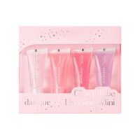 Set 4 Cây Son Dưỡng Dasique Glowy Tube Lip Gloss Mini – Cool