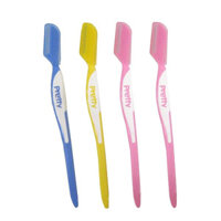 Set 4 Dao Cạo Lông Mày KAI PRETTY EYEBROW RAZOR