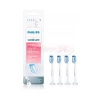 Set 4 đầu bàn chải Philips Sonicare Sensitive Brush Heads HX6054/07 – bộ