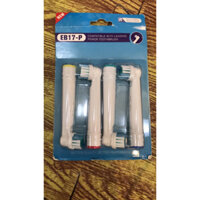 Set 4 đầu bàn chải thay thế cho máy đánh răng điện Braun Oral B