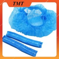 Sét 4 gói - Mũ trùm đầu y tế, Mũ con sâu, Mũ bọc tóc phòng sạch hàng Việt Nam chất lượng(21IN)